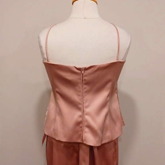 JS Collections 3 Piece Satin Mother of the Bride Suit NEW- Sz. 16 - Picture 9 of 14